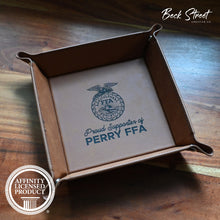 Load image into Gallery viewer, Faux Leather FFA Catch All Tray