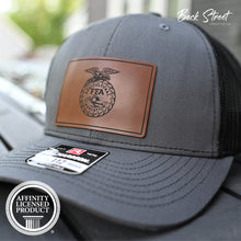 Load image into Gallery viewer, FFA Emblem Richardson 112 Trucker Hat