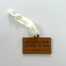 Load image into Gallery viewer, No Longer Living in Sin Christmas Ornament