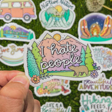 Load image into Gallery viewer, I Hate People Nature Sticker