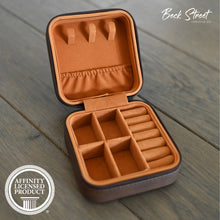 Load image into Gallery viewer, Faux Leather FFA Travel Jewelry Box
