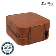 Load image into Gallery viewer, Faux Leather FFA Travel Jewelry Box

