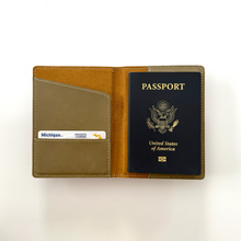 Load image into Gallery viewer, Couple's Passport Holder + Luggage Tag Set
